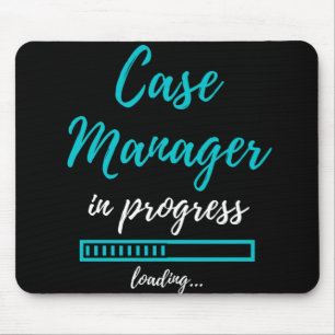 Fallmanager im Gange Mousepad