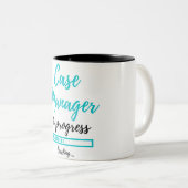 Fallmanager in Progress 2 Zweifarbige Tasse (VorderseiteRechts)