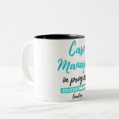 Fallmanager in Progress 2 Zweifarbige Tasse (Vorderseite Links)