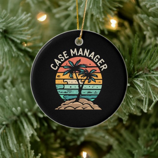 Fallmanager Keramik Ornament (Baum)