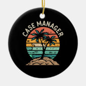 Fallmanager Keramik Ornament (Vorne)