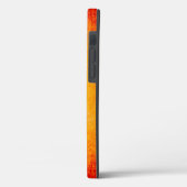 Fallmate-iPhone-Gehäuse mit glühendem Feuerball Case-Mate iPhone Hülle (Rückseite / Links)