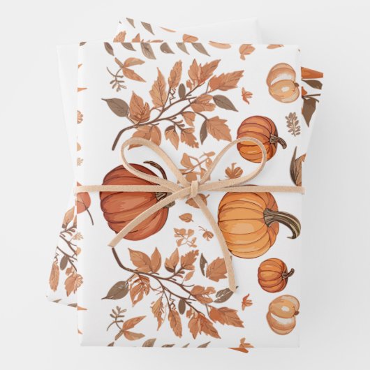 Fallmuster Geschenkpapier Set (Beispiel)