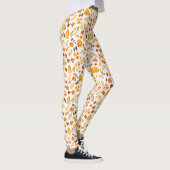 Fallmuster mit Kürpen, Blätter: Herbsteleganz Leggings (Rechts)