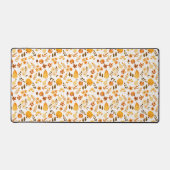 Fallmuster mit Kürpen, Blätter: Herbsteleganz Schreibtischunterlage (Vorderseite)