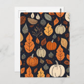 Fallmuster-Postkarte Postkarte (Vorne/Hinten)