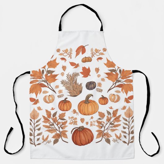 Fallmuster Schürze (Vorderseite)