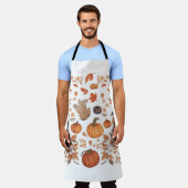 Fallmuster Schürze (Getragen)