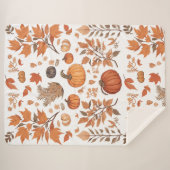 Fallmuster Sherpadecke (Vorderseite (Horizontal))