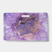 Falln Amethyst Geode Ausweis (Rückseite)