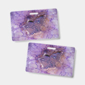 Falln Amethyst Geode Ausweis (Vorder- & Rückseite)