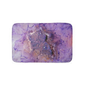 Falln Amethyst Geode Badematte (Vorderseite)