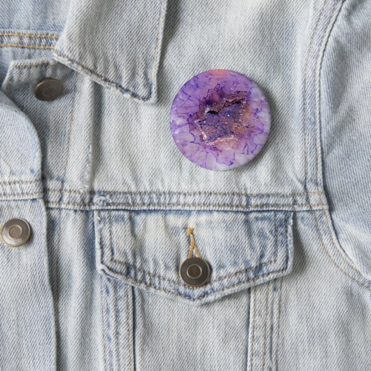 Falln Amethyst Geode Button (Beispiel)