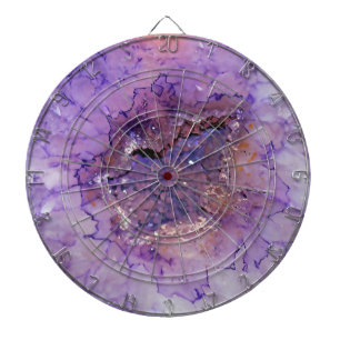 Falln Amethyst Geode Dartscheibe