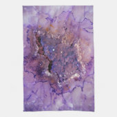 Falln Amethyst Geode Geschirrtuch (Vertikal)