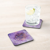 Falln Amethyst Geode Getränkeuntersetzer (Rechte Seite)