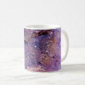 Falln Amethyst Geode Kaffeetasse (VorderseiteRechts)