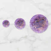 Falln Amethyst Geode Konfetti (Vorderseiten)