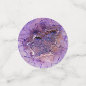 Falln Amethyst Geode Konfetti (Klein Vorderseite)
