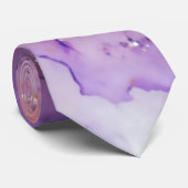 Falln Amethyst Geode Krawatte (Gerollt)