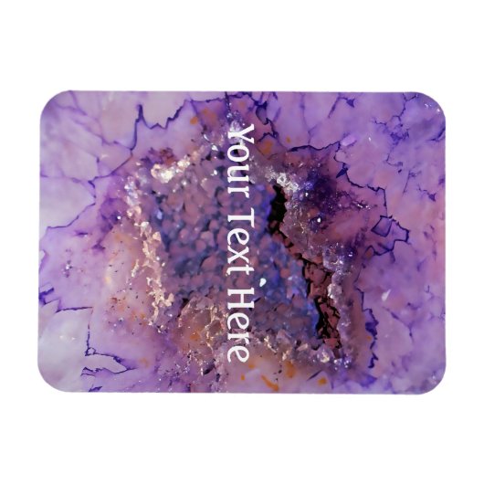 Falln Amethyst Geode Magnet (Horizontal)
