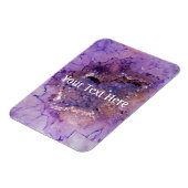 Falln Amethyst Geode Magnet (Linke Seite)