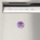 Falln Amethyst Geode Magnet (In Situ (Geschirrspüler))