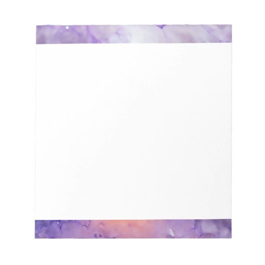Falln Amethyst Geode Notizblock (Vorderseite)