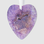 Falln Amethyst Geode Ornament (Vorderseite)