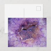Falln Amethyst Geode Postkarte (Vorne/Hinten)