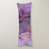 Falln Amethyst Geode Seitenschläferkissen (Rückseite (Vertikal))
