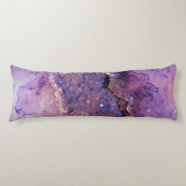 Falln Amethyst Geode Seitenschläferkissen (Vorderseite)