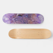 Falln Amethyst Geode Skateboard (Horizontal)