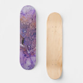 Falln Amethyst Geode Skateboard (Vorderseite)