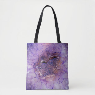 Falln Amethyst Geode Tasche