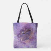 Falln Amethyst Geode Tasche (Rückseite)