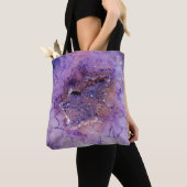 Falln Amethyst Geode Tasche (Von Nahem)