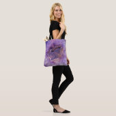 Falln Amethyst Geode Tasche (Am Model)