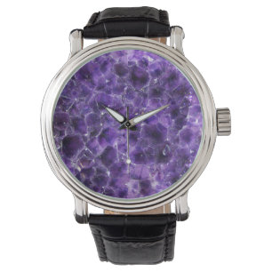Falln-Amethyst-Gipfel Armbanduhr