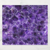 Falln-Amethyst-Gipfel Bierflaschenetikett (Einzelnes Label)