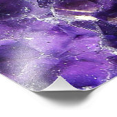 Falln-Amethyst-Gipfel Fotodruck (Ecke)