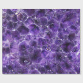 Falln-Amethyst-Gipfel Geschenkpapier (Flach)