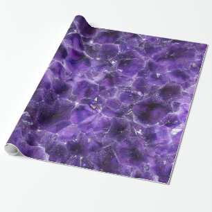 Falln-Amethyst-Gipfel Geschenkpapier