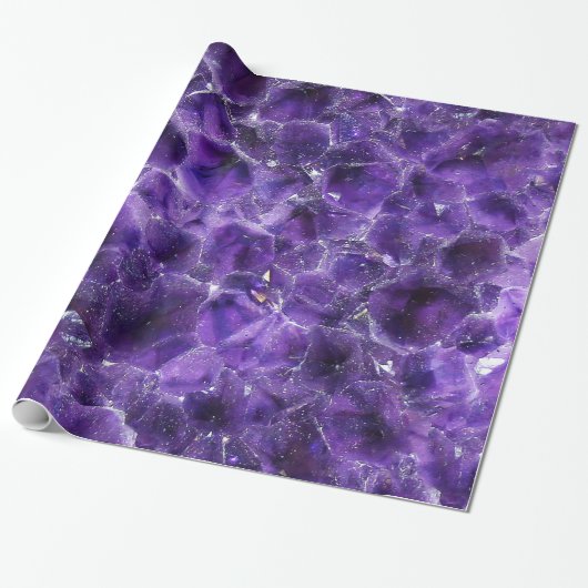 Falln-Amethyst-Gipfel Geschenkpapier (Ungerollt)