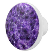 Falln-Amethyst-Gipfel Keramikknauf (Rechts)