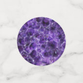 Falln-Amethyst-Gipfel Konfetti (Klein Vorderseite)