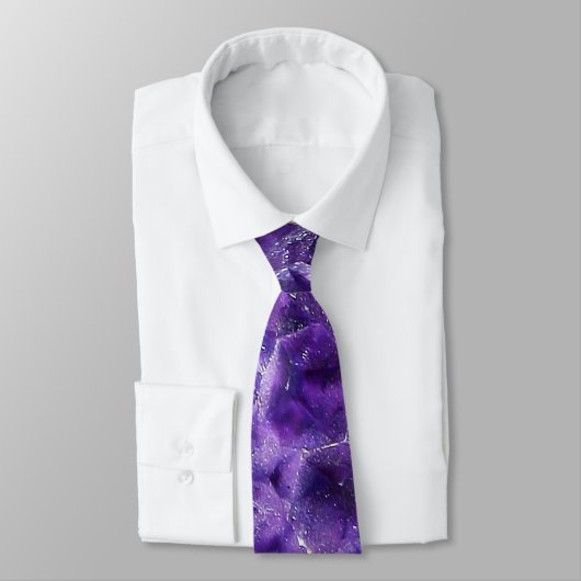 Falln-Amethyst-Gipfel Krawatte (Gebunden)