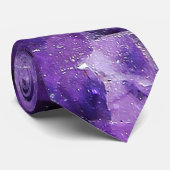 Falln-Amethyst-Gipfel Krawatte (Gerollt)