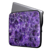 Falln-Amethyst-Gipfel Laptopschutzhülle (Vorderseite Links)