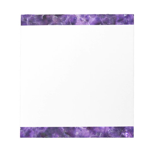 Falln-Amethyst-Gipfel Notizblock (Vorderseite)